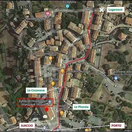 T3 En Duplex Au Coeur De * Piana (Corsica)